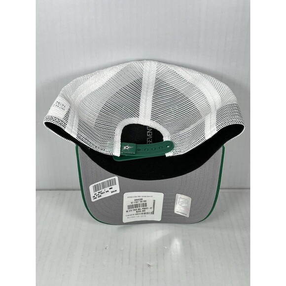 New Era Dallas Stars 9SEVENTY Stretch Snap Adjustable Trucker Hat Cap NWT - Picture 4 of 5